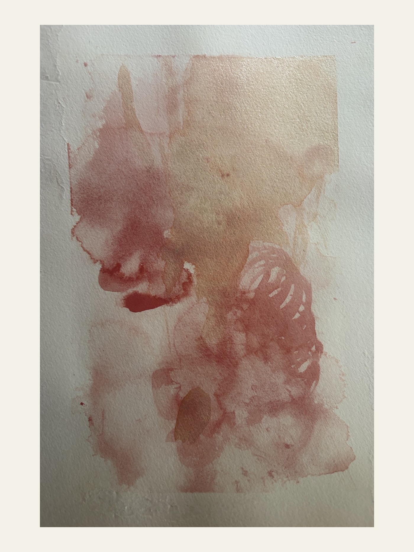 Rosa-terrakottafarbenes Bild